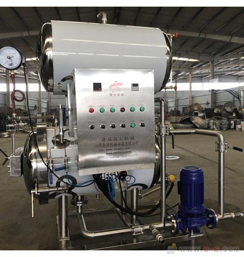 諸城市強(qiáng)大機(jī)械殺菌鍋 800型號(hào)雙層水浴牛肉羊肉殺菌鍋