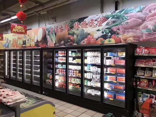 【超市便利店專用飲料柜酒水保鮮柜玻璃門冷藏柜】- 
